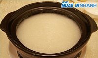 Bí quyết chống trào khi nấu cháo