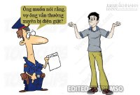 Khi vợ bị điện giật