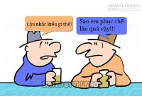 Bị vợ đánh vì lỡ mồm