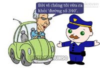 3 bà cụ lái xe hơi