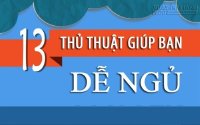 13 cách hay giúp bạn dễ ngủ