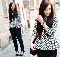 Xu hướng thời trang 2015 Trẻ trung cá tính với họa tiết kẻ ô