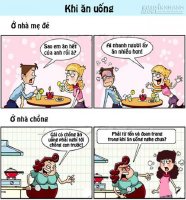 Chết cười chuyện ở nhà mẹ đẻ và mẹ chồng( Phần 2)