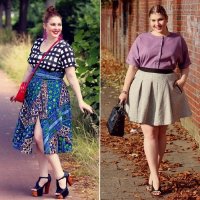 Style cuốn hút của nàng mập xinh đẹp