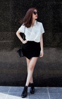 10 cách mix sắc đen đẹp như sao Việt