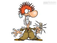 Như bị điện giật