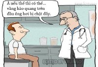 Bệnh nhân phàn nàn với bác sĩ là ông ta thường xuyên bị đau đầu.