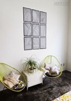 Tự làm tranh treo tường khổ lớn: đẹp - độc - dễ