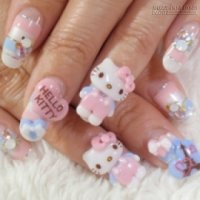 Nail dễ thương năng động cho các nàng nữ tính