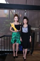 Bảo Thy đi event cùng bạn gái mới của anh trai