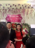 Chân dài Thư Huyền rạng rỡ trong lễ ăn hỏi