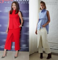 Thanh Hằng bị nghi mặc đồ nhái đi chấm thi Next Top