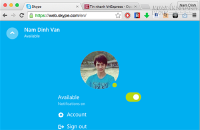 Skype nền web hỗ trợ người dùng toàn thế giới