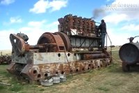 Động cơ diesel khổng lồ sống lại sau 30 năm