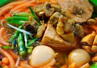 Bún đỏ, món ăn dân dã bên dòng Sêrêpôk