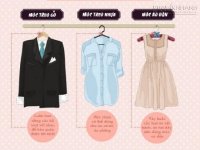 Infographic: Mẹo dọn tủ quần áo gọn chưa từng thấy