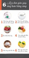 6 mẹo giúp răng luôn trắng sáng