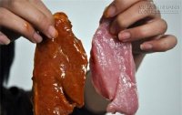 Mẹo hay giúp phân biệt thịt bò thật - giả