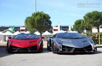 Bộ đôi Lamborghini Veneno hàng hiếm hội ngộ