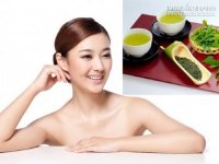 Da sáng, mịn sau một đêm nhờ trà xanh