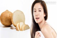 Da trắng hồng, sạch mụn trứng cá với củ đậu