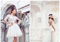 Xu hướng váy cưới hè 2015 cho cô dâu thêm xinh