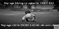 Vấp ngã không phải là thất bại