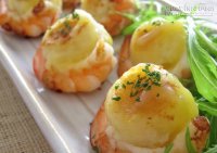 Tôm bọc khoai tây ngon ngất ngây