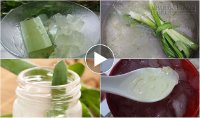 Cách nấu nha đam đường phèn giải nhiệt, thanh lọc cơ thể