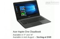 Xuất hiện máy tính Windows 10 giá siêu rẻ