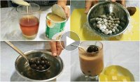 Tự làm trà sữa trân châu và thạch phô mai tại nhà - cực ngon
