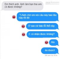 Cười bò với những tin nhắn lỗi mạng khiến chia cách đôi ta