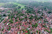 Ngôi làng cổ đẹp nhất Việt Nam nhìn từ bầu trời