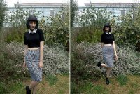 Bạn đã biết cách mix croptop với chân váy bút chì hợp xu hướng?