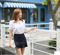 Sơ mi phối voan, ren dịu dàng chưa bao giờ hết hot!