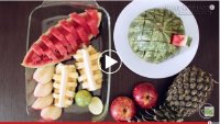Chia sẻ cách cắt táo, dưa hấu, dứa và chanh đẹp nhất