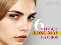 6 mẹo giúp lông mày rậm hơn