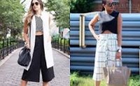 Quần culottes sành điệu cho mùa thu, sao không thử?