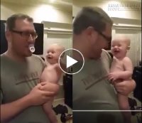 Bố dễ thương quá