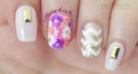 Cách làm nail nhũ vàng sang chảnh đi tiệc