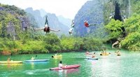 Du lịch mạo hiểm ở sông Chày - hang Tối