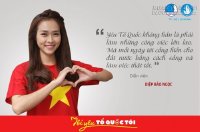 Hot teen Việt bày tỏ tình yêu Tổ quốc trong ngày Quốc Khánh