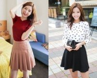 Chân váy che khuyết điểm, tôn dáng cho cô nàng hông lép