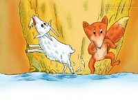 Dê và cáo chơi oẳn tù tì, mưu sâu kế hiểm tự hại mình