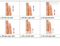 Khám phá tính cách và đời người qua đốt ngón tay