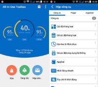 Ứng dụng dọn dẹp tệp tin rác trên smartphone Android