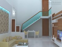 Thiết kế nhà cấp 4 có gác lửng đẹp