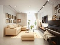 Thiết kế nội thất phòng khách đẹp