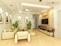 Thiết kế nội thất phòng khách đẹp có diện tích nhỏ