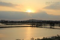 Du lịch Ninh Bình ngắm hoàng hôn tĩnh lặng trên đầm Vân Long